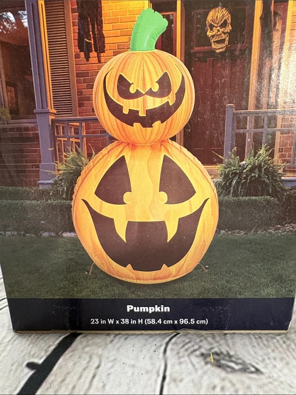 Blow Up Yard Décor Inflatable Pumpkin - Orange